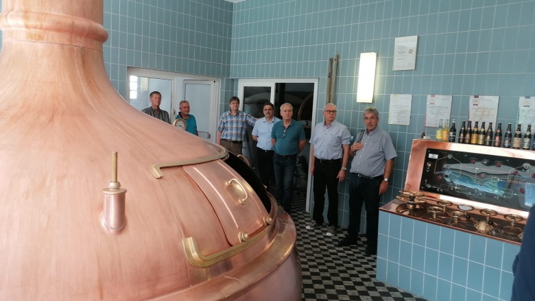 Stadtverband Brakel besucht Brauerei Rheder Stadtverband Brakel besucht Brauerei Rheder